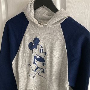Vintage Mickey Mouse baseball hoodie M